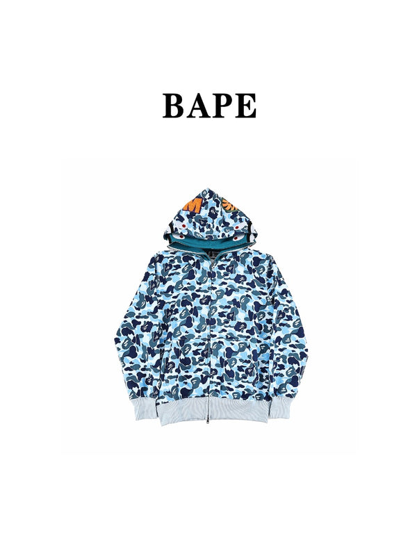 BAPE ABC Camo Shark Full Zip Hoodie