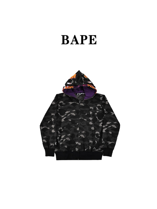 BAPE Color Camo Shark Full Zip Hoodie