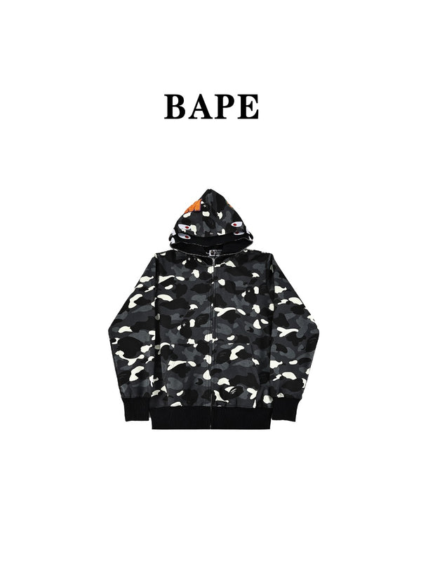 BAPE Camo Shark Full Zip Hoodie