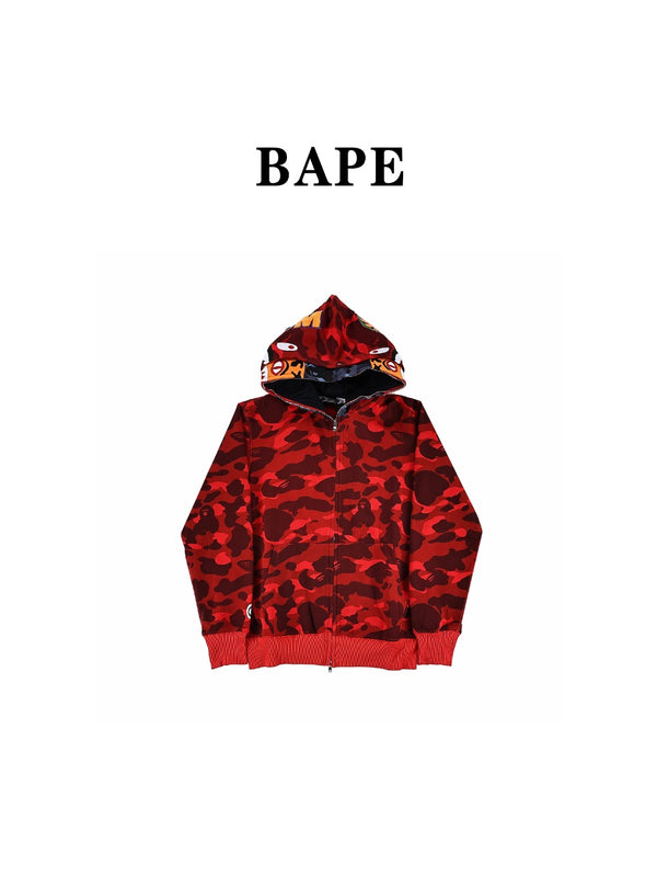 BAPE Color Camo Shark Full Zip Hoodie